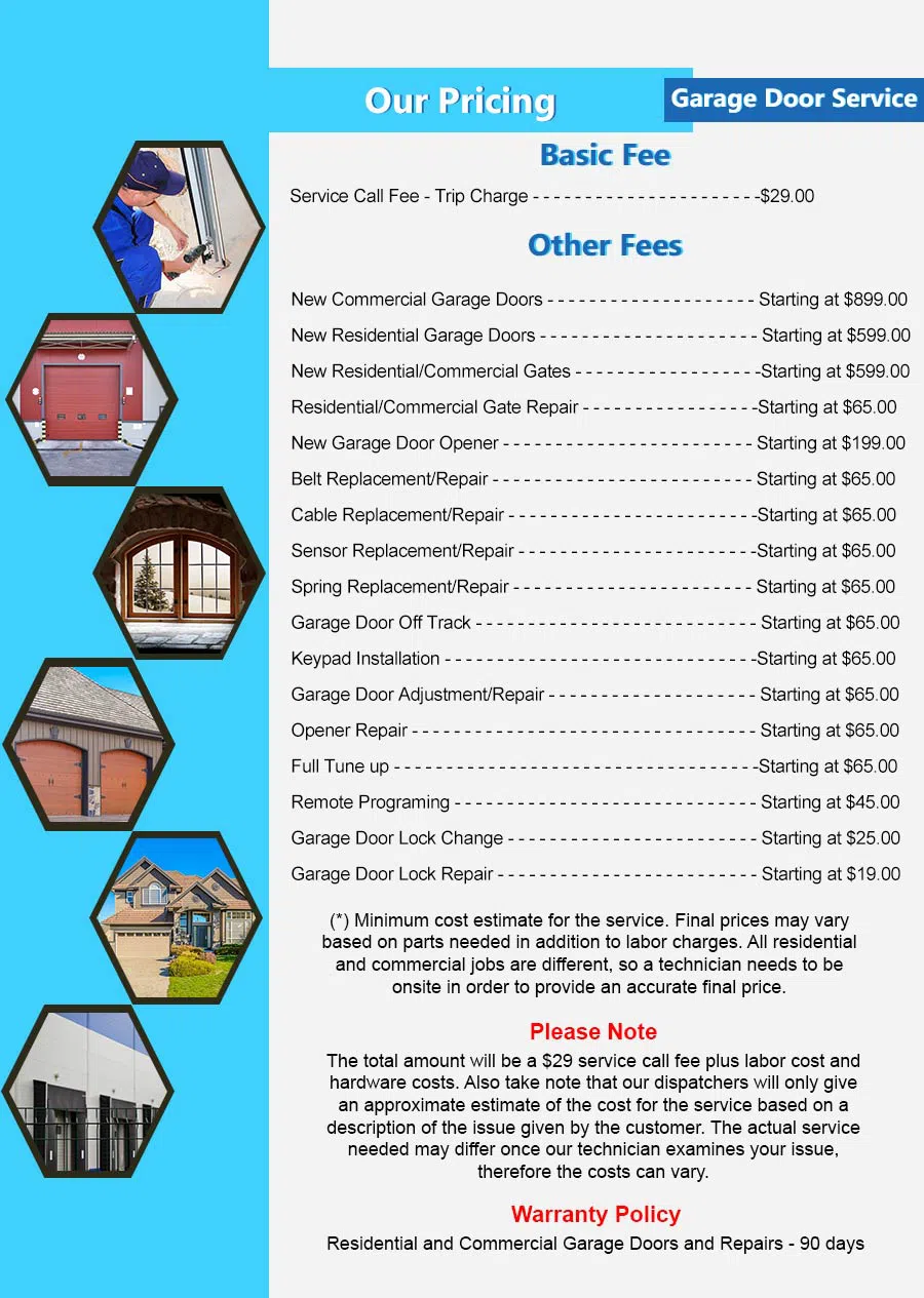 Neighborhood Garage Door Service Ontario, CA 909-566-0150